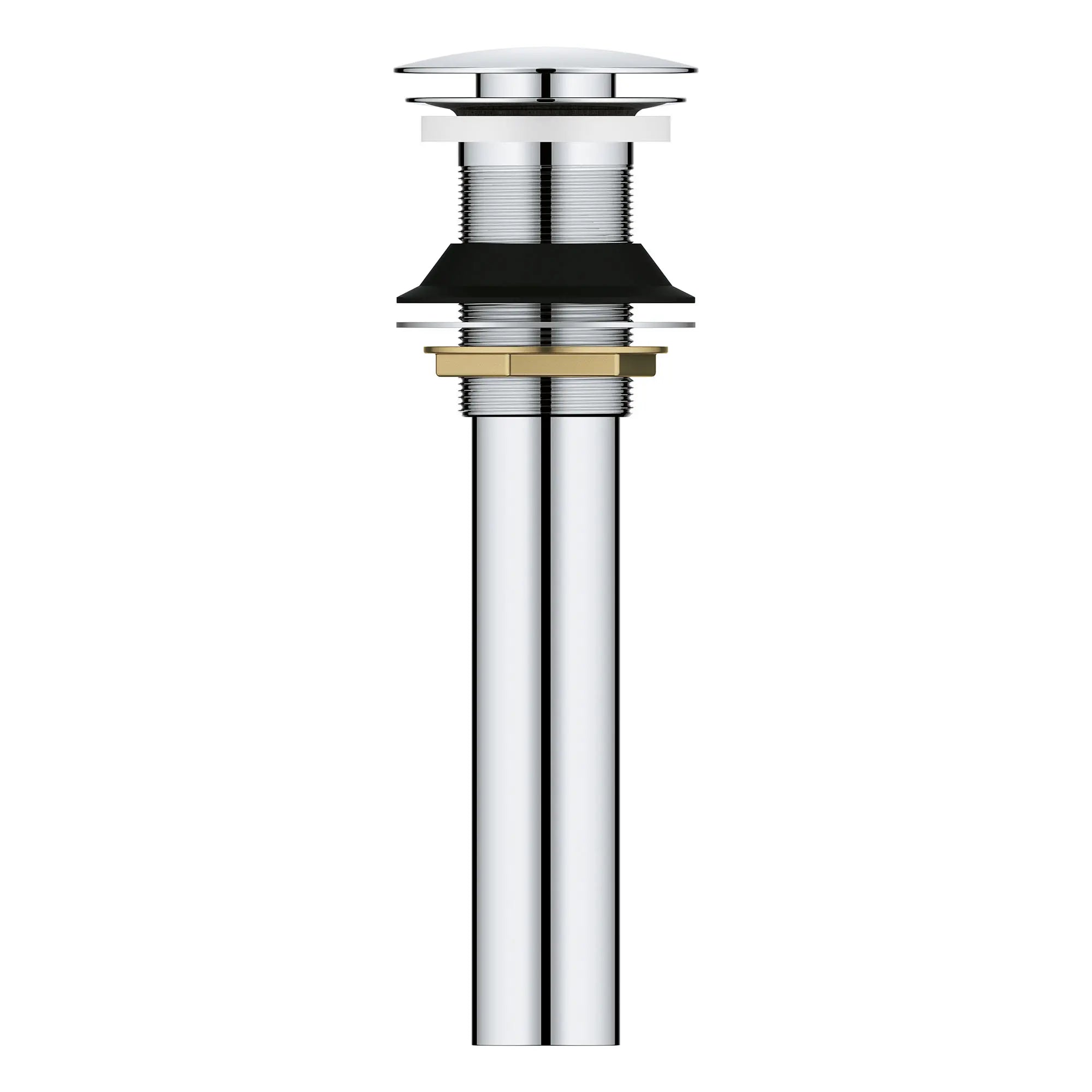 GROHE 48657000 Universal Bathroom Sink Push Drain without Overflow - Chrome