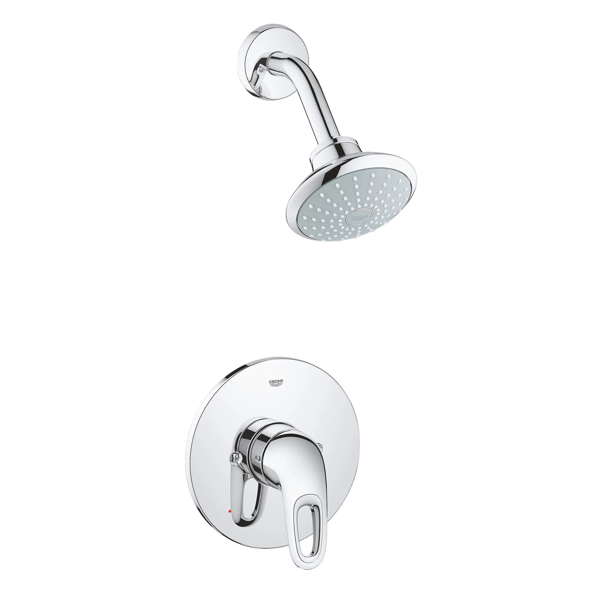 GROHE 35060003 Eurostyle Pressure Balance Valve Tub/Shower Combo - Chrome