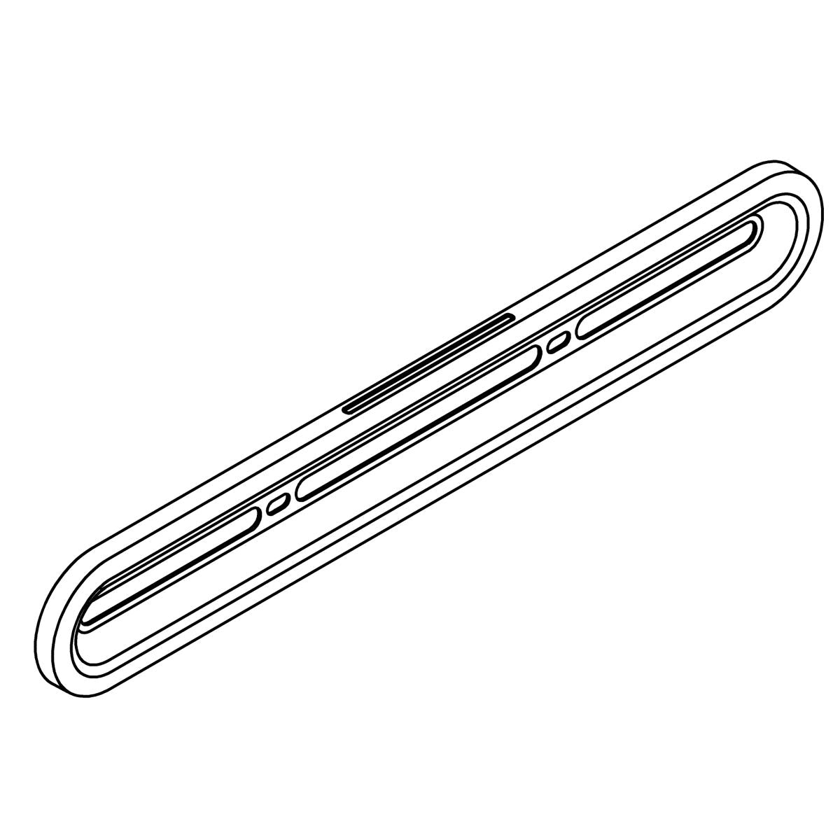 KOHLER Front Plate Steam Outlet - Vibrant Brushed Nickel, K-1548275-BN