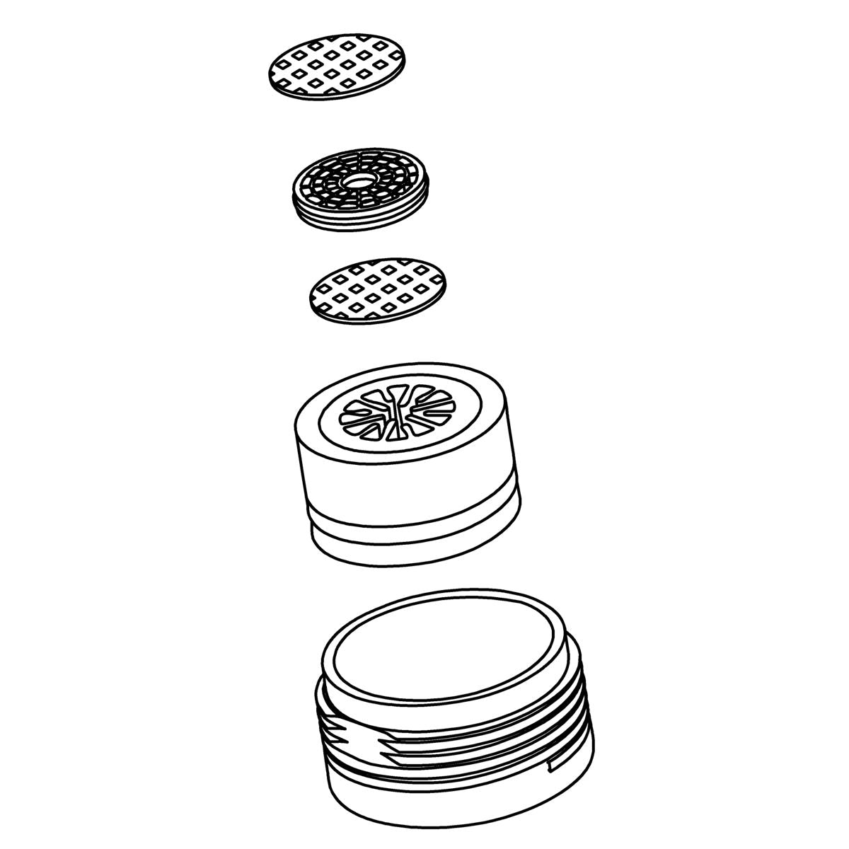 KOHLER Kit, Service, Aerator, K-1548496