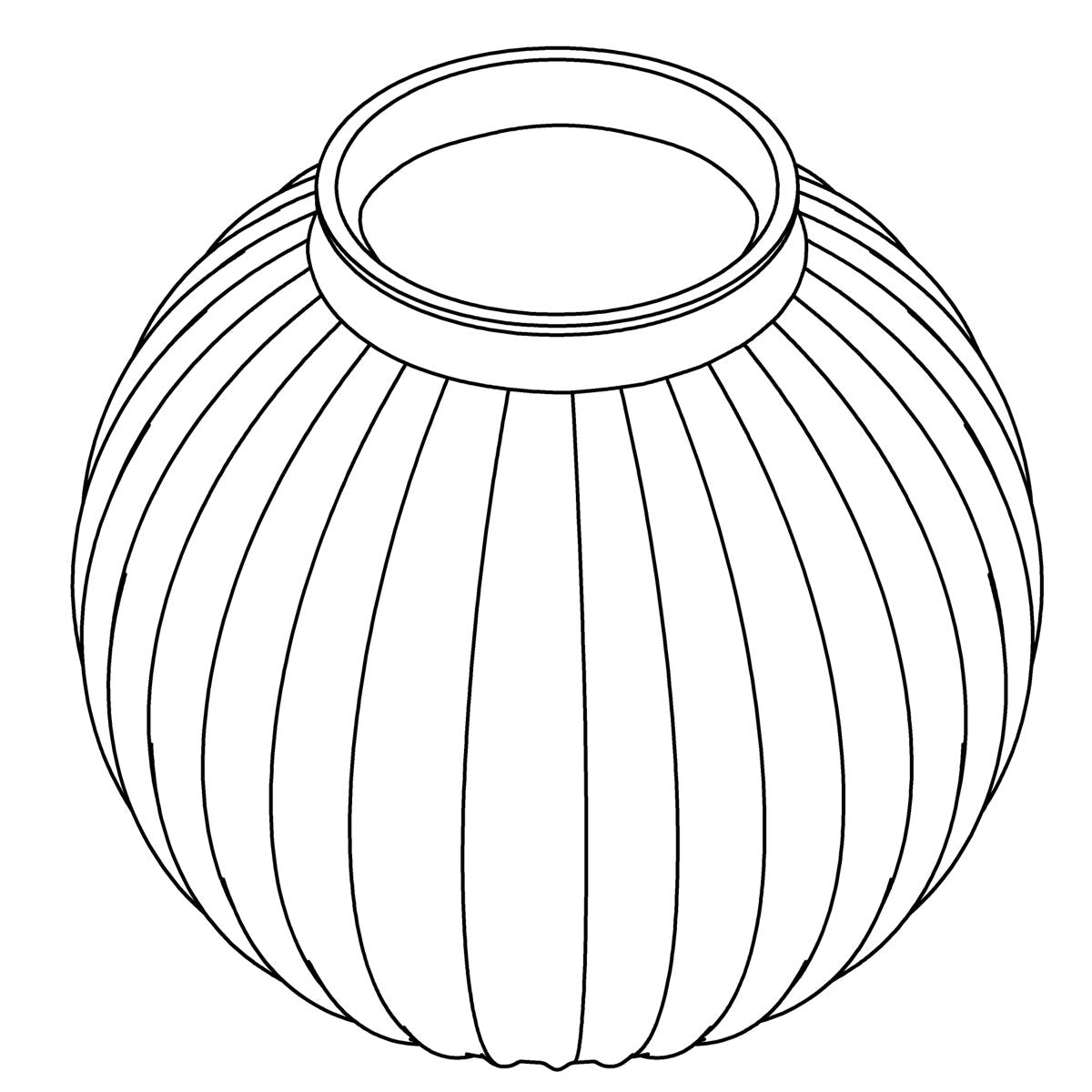 KOHLER Glass Shade, Clear Ribbed, K-1549021