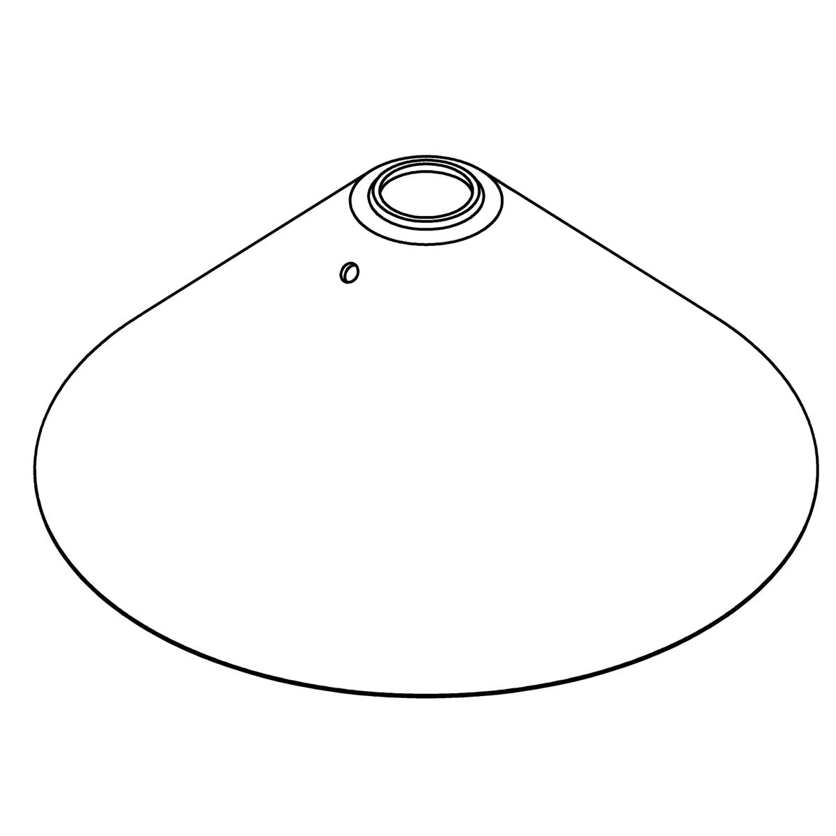 KOHLER Glass Shade, White Jade Pendant, K-1549025