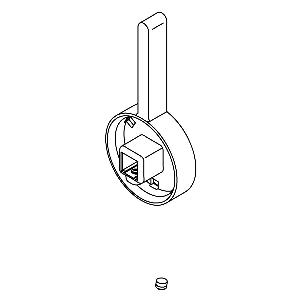 KOHLER Handle Assembly Kit - Vibrant Brushed Bronze, K-1549800-BV