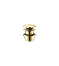 HANSGROHE 50100251 Push-Open Sink Drain - Brushed Gold Optic