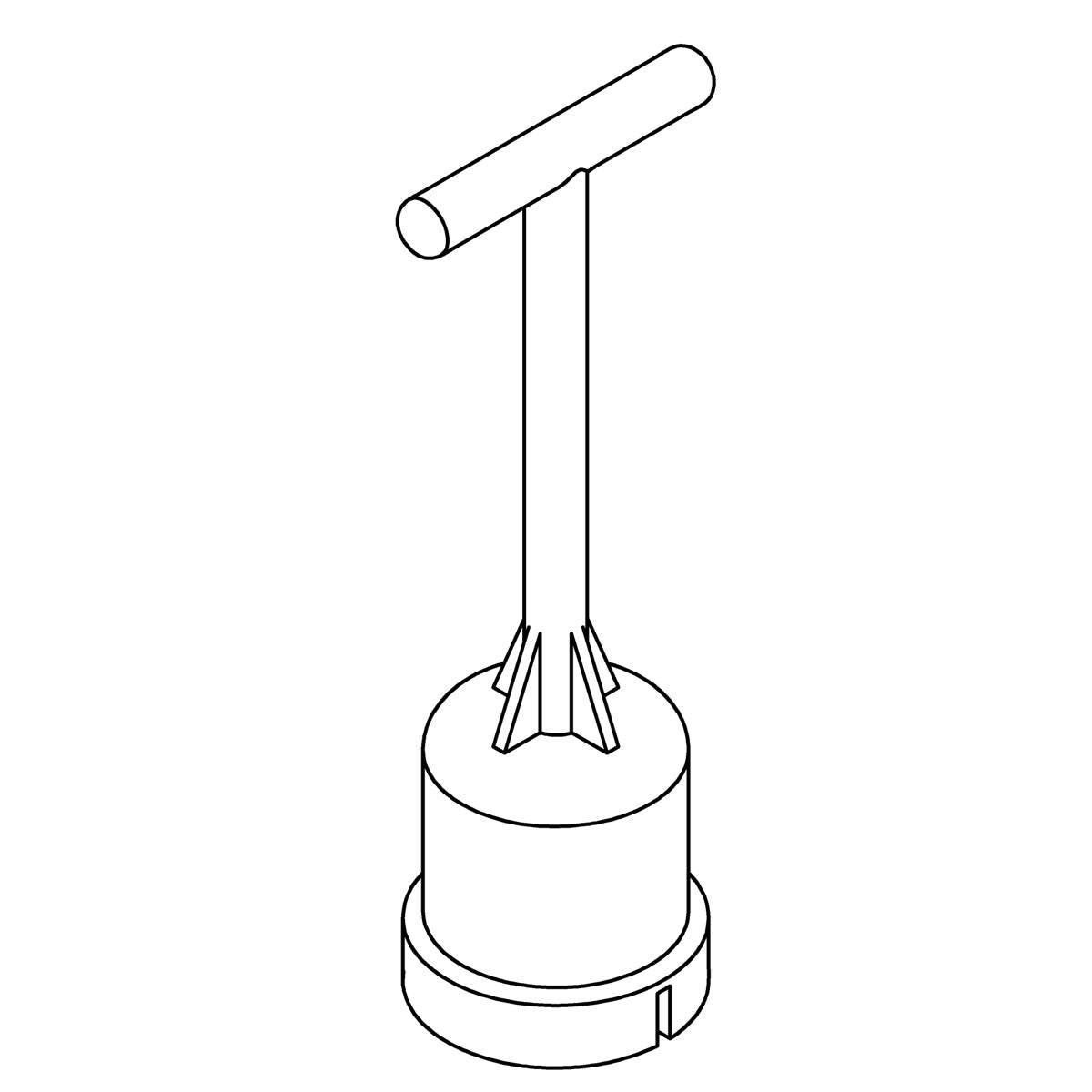 KOHLER Tool, Socket Ring,  E12 Coarse Thread, K-1551864