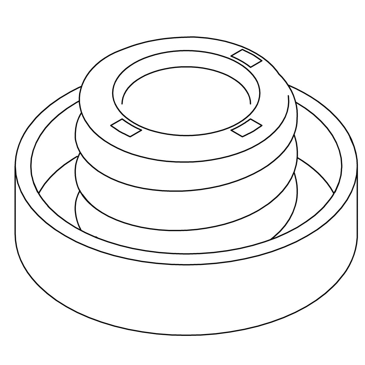 KOHLER Cap - Vibrant Brushed Moderne Brass, K-1552368-2MB