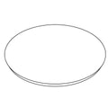 KOHLER Drain Cover - Honed White, K-1553046-HW1