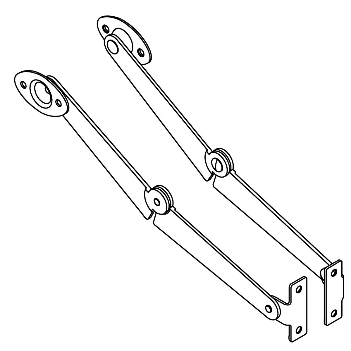 KOHLER Drop Front Support Hinges Kit, Pair, K-1554537