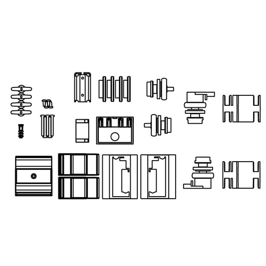 KOHLER Hardware Kit - Vibrant Brushed Nickel, K-1554637-BN
