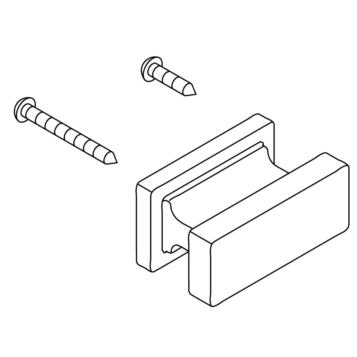 KOHLER Charlemont Handle Service Kit - Hardware Brushed Brass, K-1554750-HF6
