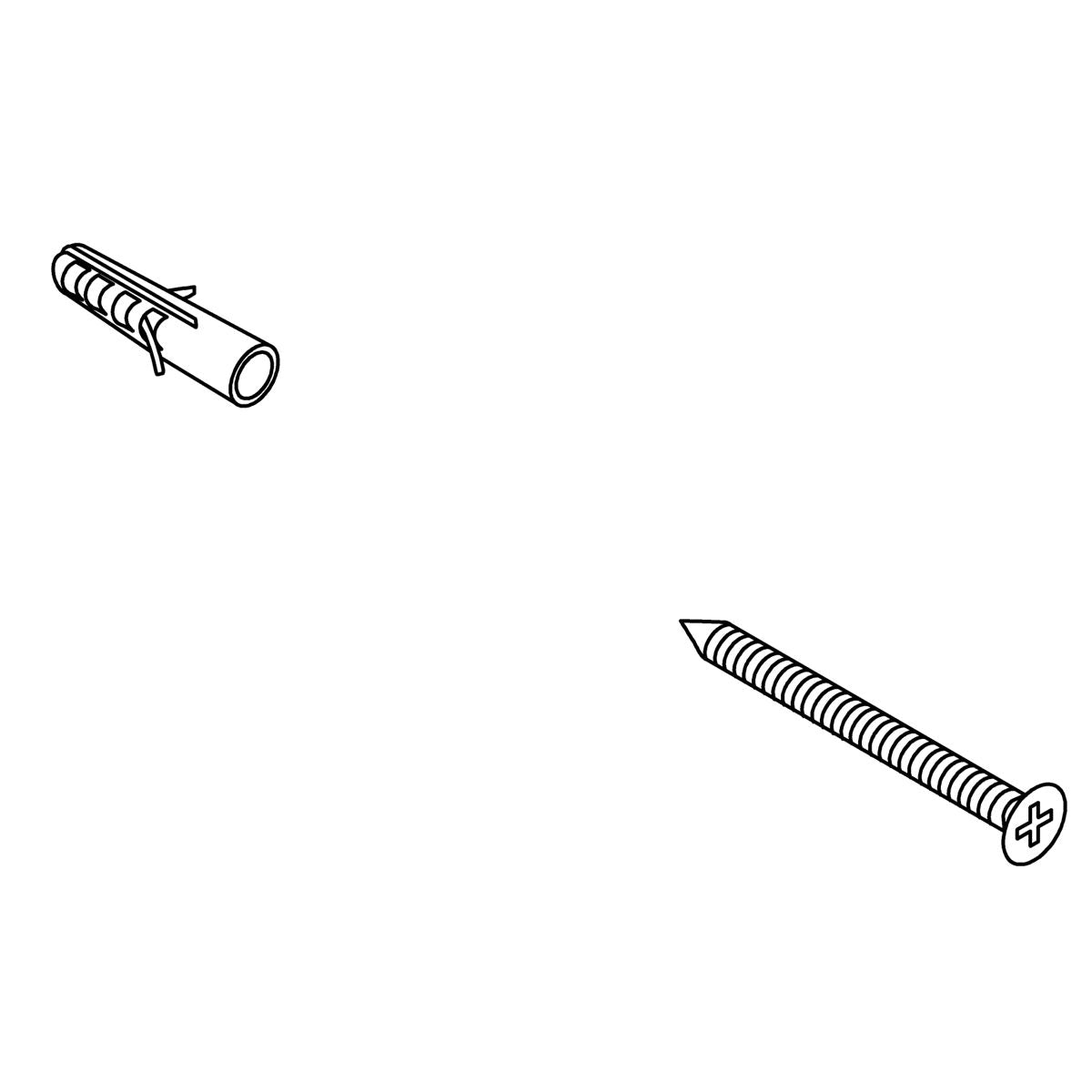 KOHLER Wall Mount Screw Pack, K-1555921