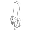 KOHLER Handle Assembly Service Kit - Vibrant Brushed Moderne Brass, K-1556013-2MB