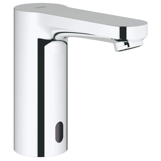 GROHE 36329000 Eurosmart Cosmopolitan E Centerset Touchless Bathroom Faucet With Concealed Temperature Control - Chrome