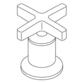 KOHLER Cold Handle Service Kit - Polished Nickel, K-1556771-BSN