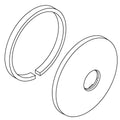 KOHLER Shower trim Service Kit - Vibrant Brushed Moderne Brass, K-1556774-2MB
