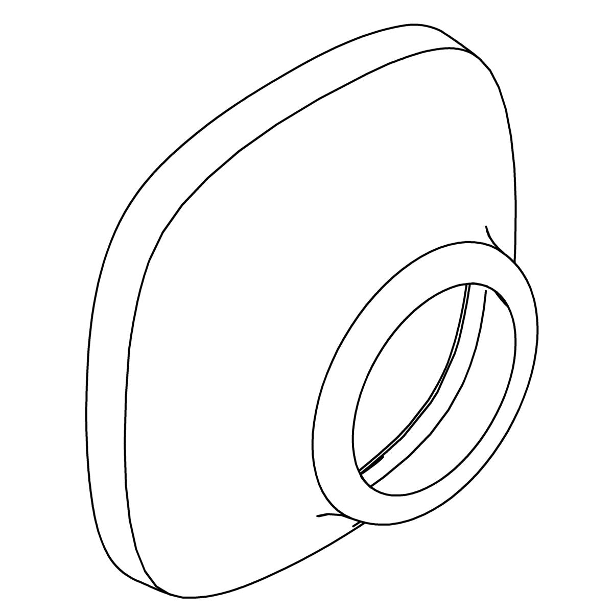 KOHLER Flange - Vibrant Brushed Moderne Brass, K-1557098-2MB