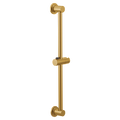 MOEN 155746BG 24" Slide Bar with Push Button Height Selection - Brushed Gold