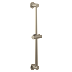 MOEN 155746BN 24" Slide Bar with Push Button Height Selection - Brushed Nickel
