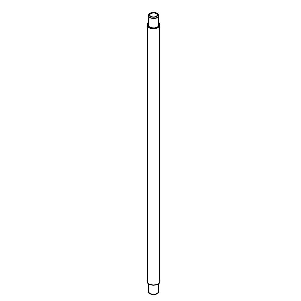 KOHLER Downrod, ∅12.7 X 305MM X 1/8 NPS - French Gold, K-1557660-AFL