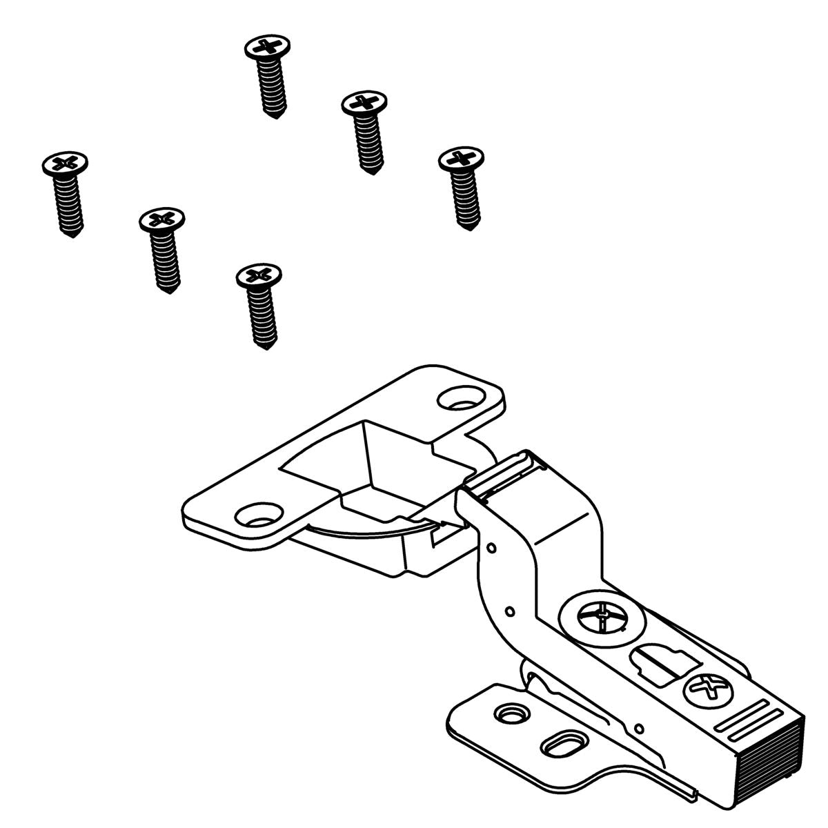 KOHLER KIT, SOFT-CLOSE HINGE, INSET, K-1557932