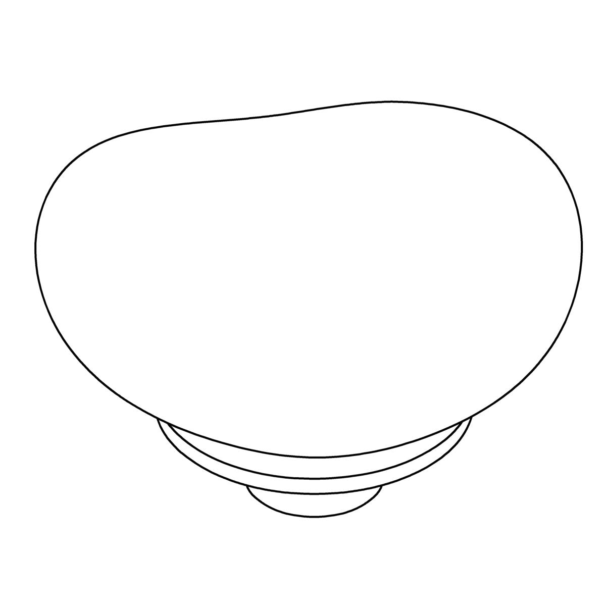 KOHLER Hot Handle Assembly - Matte Black, K-1558645-BL