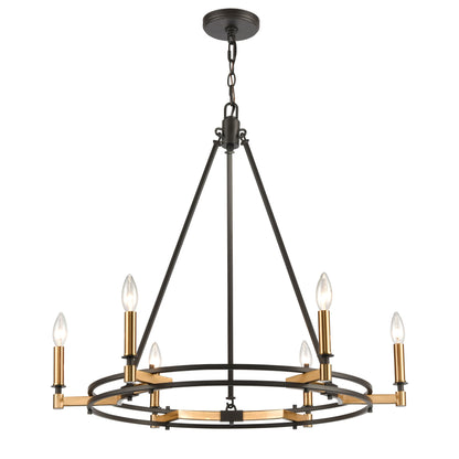 ELK SHOWROOM 15605/6 Talia 29'' Wide 6-Light Chandelier - Oil Rubbed Bronze