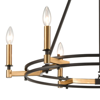 ELK SHOWROOM 15605/6 Talia 29'' Wide 6-Light Chandelier - Oil Rubbed Bronze