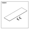 KOHLER Glass Shelf 16" Good (1 Shelf 2 Holders), K-1562041