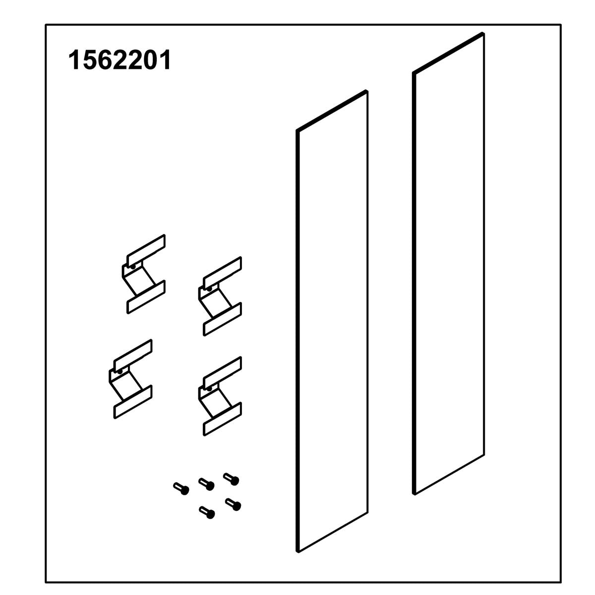 KOHLER Side Mirror Kits 36" Height, K-1562201