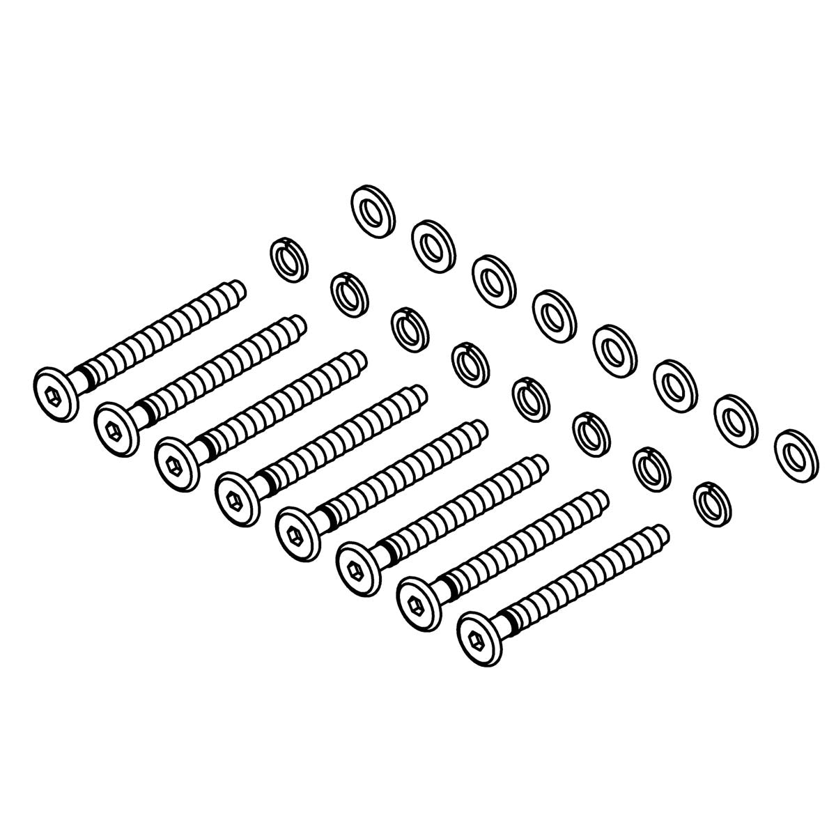 KOHLER Leg Hardware Kit, K-1562277