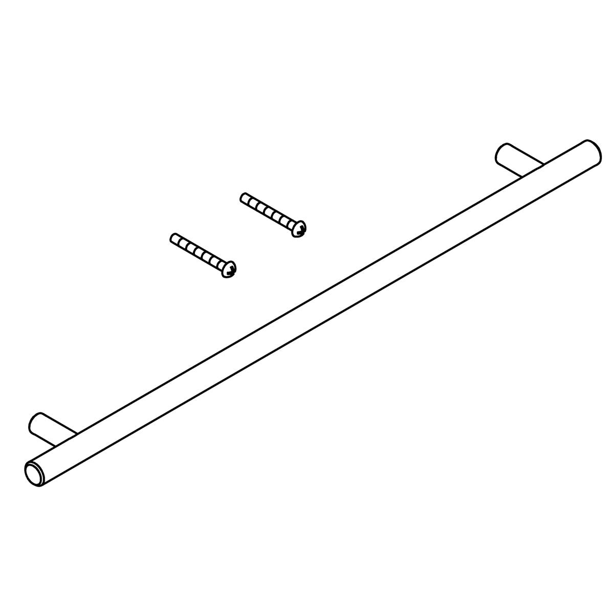 KOHLER SERVICE KIT OF ORIME HANDLE, 14.17 - Black, K-1562903-HF3