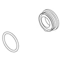 KOHLER Cap Kit - Vibrant Brushed Moderne Brass, K-1562939-2MB