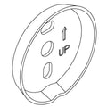 KOHLER Plate, Wall Mount, K-1563346