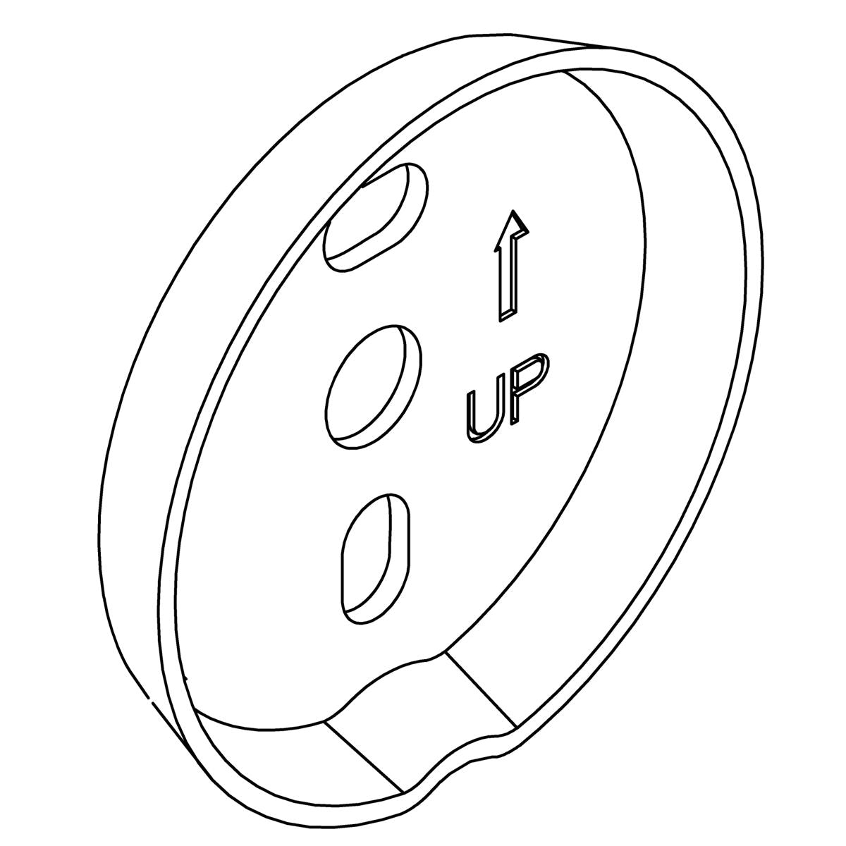KOHLER Plate, Wall Mount, K-1563346