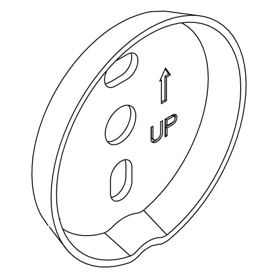 KOHLER Plate, Wall Mount, K-1563346