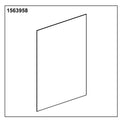 KOHLER Opp 15" x 26" Door Assembly, K-1563958