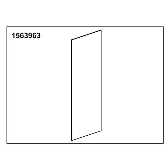 KOHLER Good 10" x 36" Door Assembly, K-1563963
