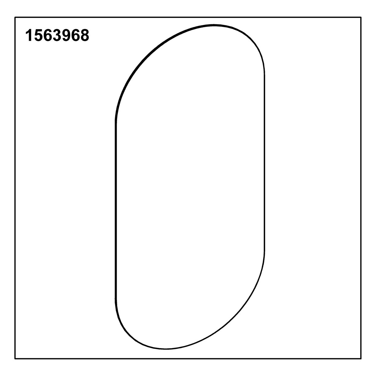 KOHLER Capsule Good 16" x 36" Door Assembly, K-1563968