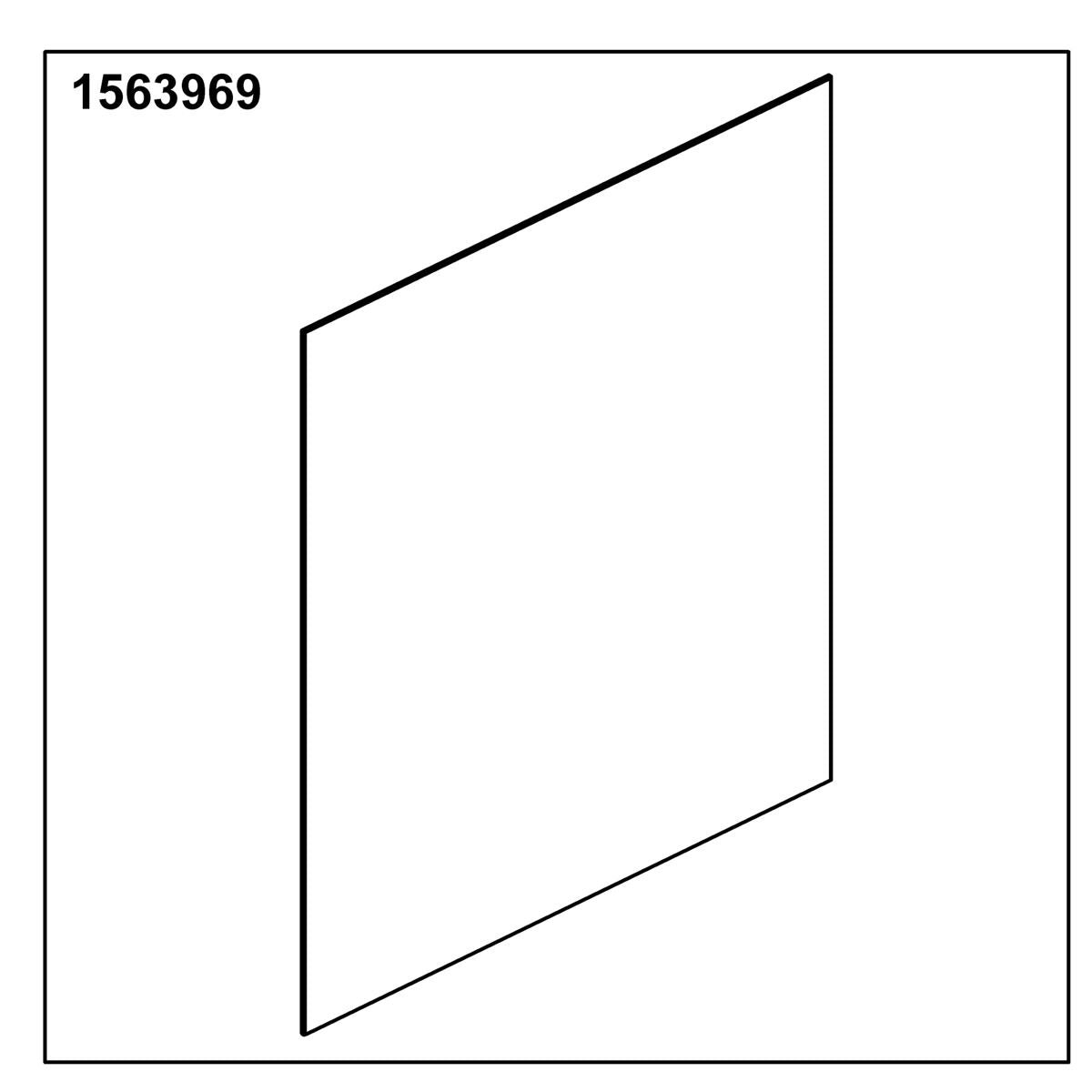 KOHLER Opp 16" x 20" Door Assembly, K-1563969