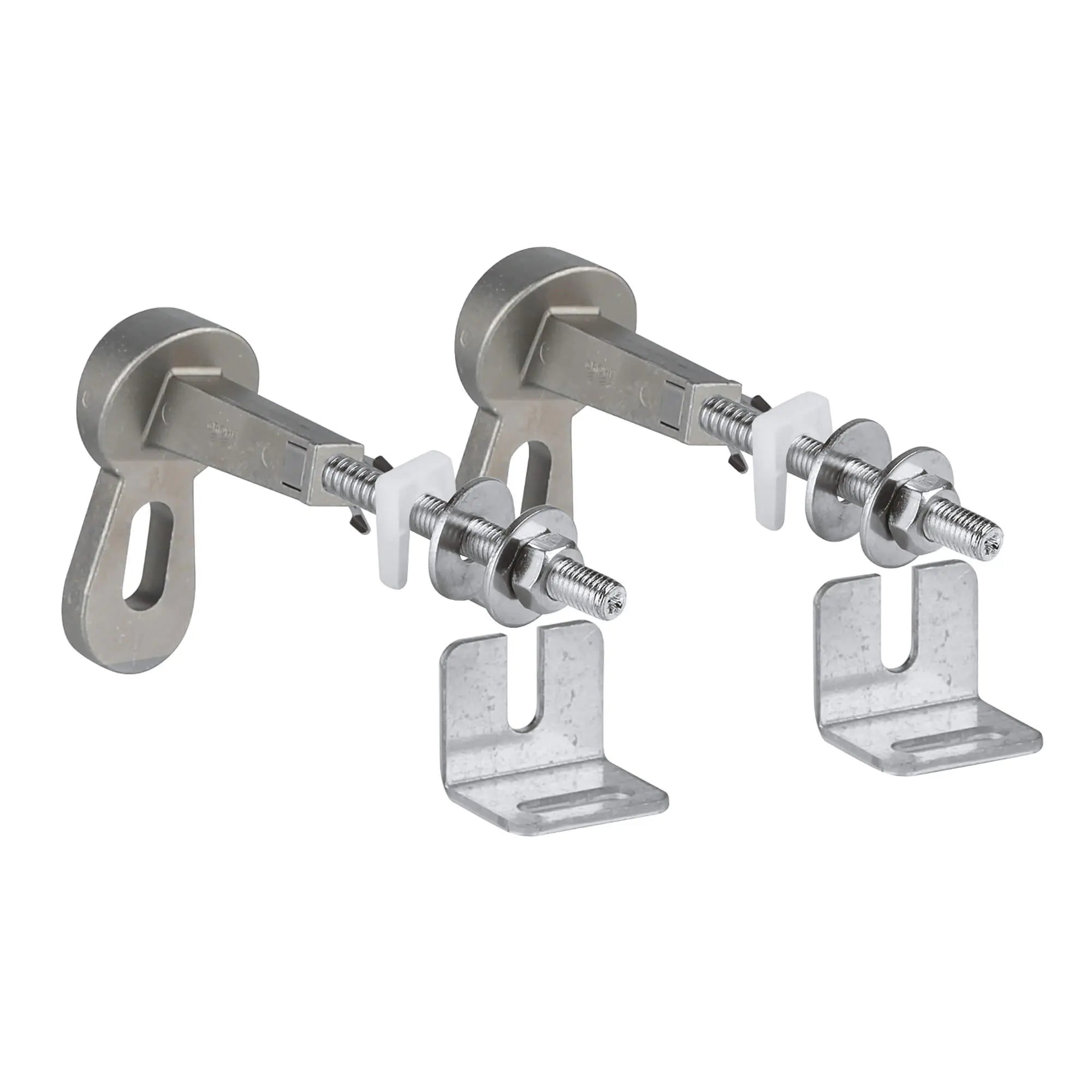 GROHE 38733000 Rapid Sl Xtra Wall Brackets, Flexible Placing - Chrome