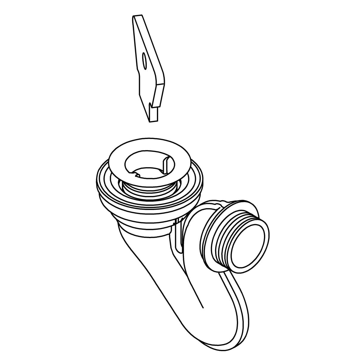 KOHLER TRAPWAY KIT, K-1565011