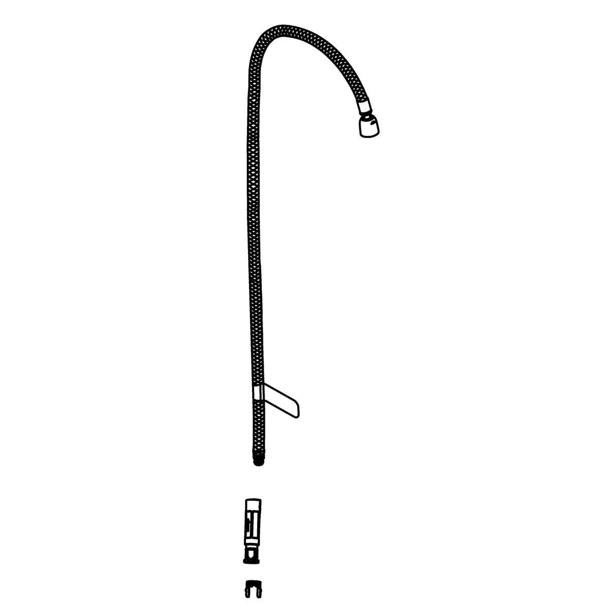 KOHLER Hose Kit - Bright Chrome, K-1571245-BC