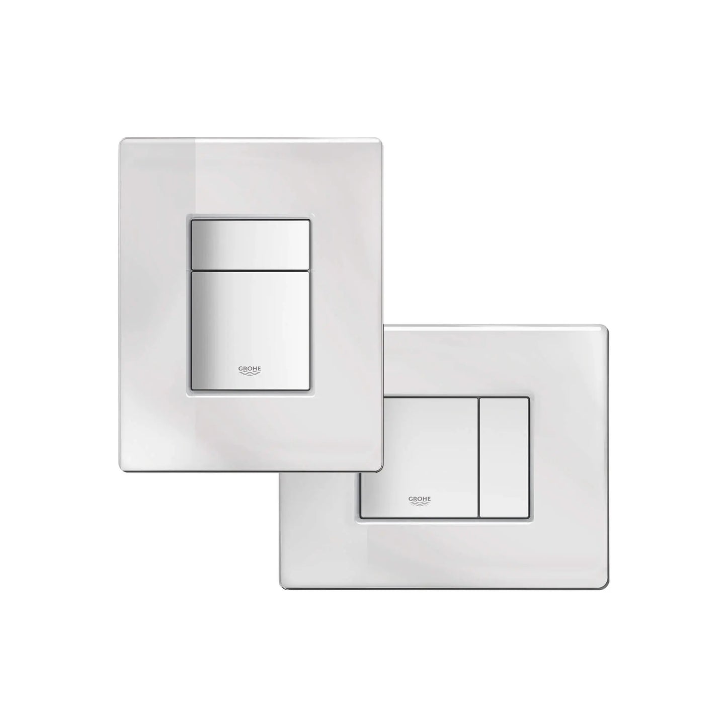 GROHE 389160A0 Skate Wall Plate - Mirror Glass