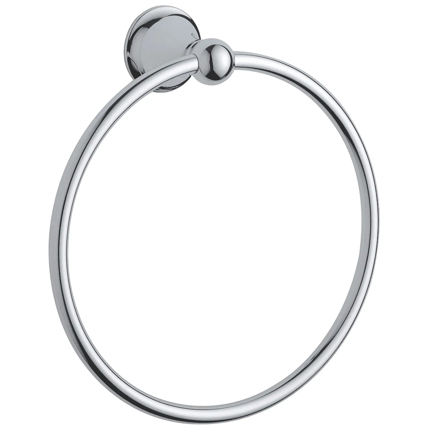 GROHE 40158000 Seabury 8" Towel Ring - Chrome