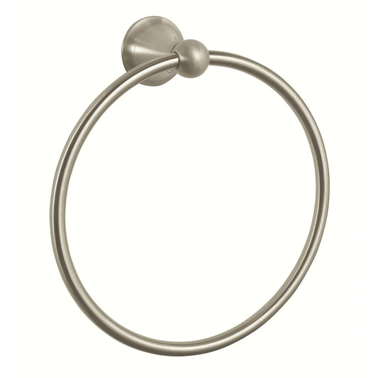 GROHE 40158EN0 Seabury 8" Towel Ring - Brushed Nickel