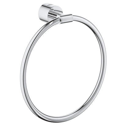 GROHE 40307003 Atrio New 8" Towel Ring - Chrome