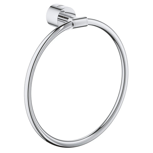 GROHE 40307003 Atrio New 8" Towel Ring - Chrome
