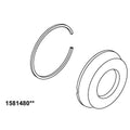 KOHLER Escutcheon Assembly - Matte Black, K-1581480-BL