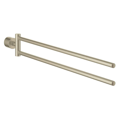 GROHE 40308EN3 Atrio New 18 1/2" Double Towel Bar - Brushed Nickel