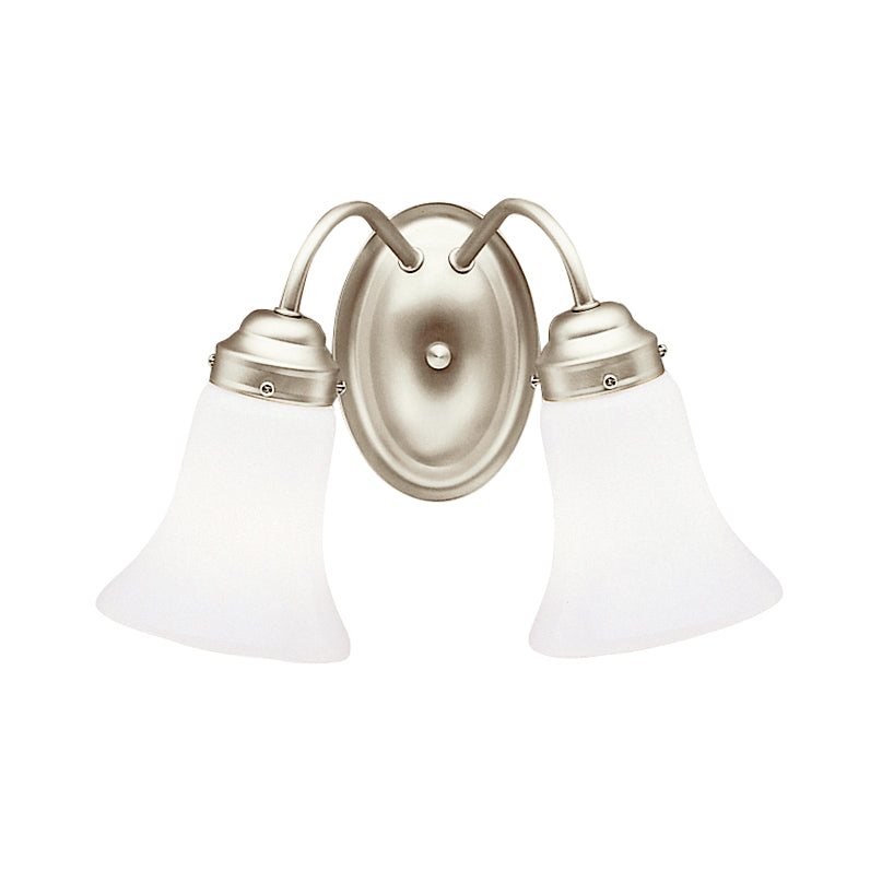 KICHLER 6122NI 13.5" 2 Light Vanity Light Brushed Nickel